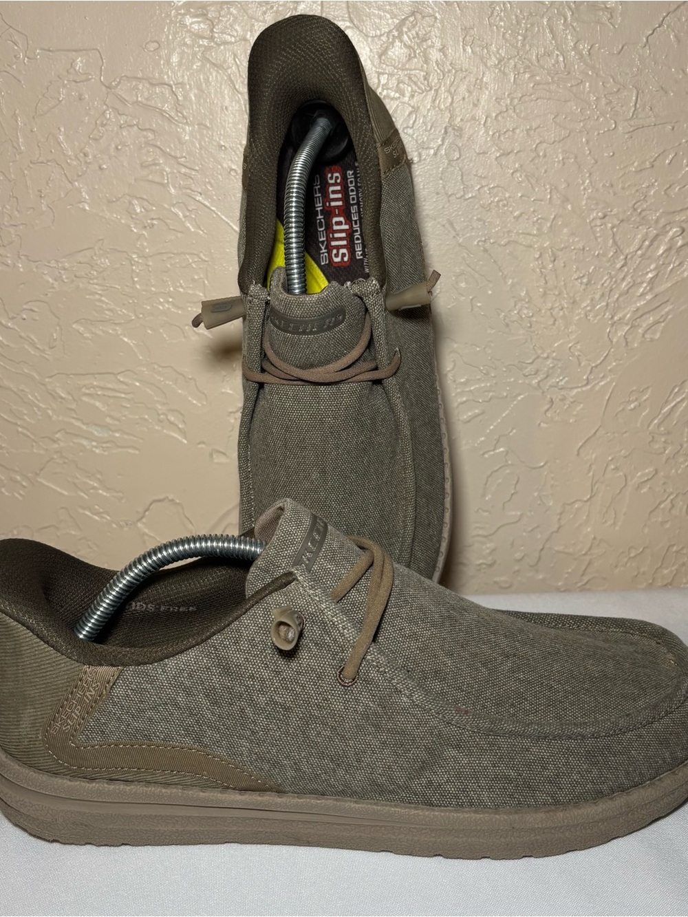 Skechers Hands Free Slip-ins Men's 11 - Melson Coronado Khaki